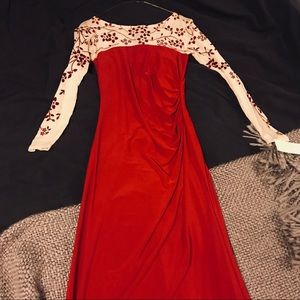 Long sleeve Red Dress NEW